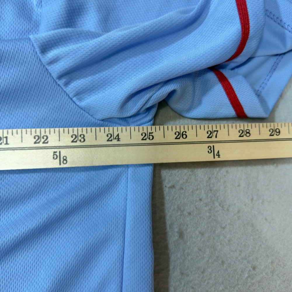 St. Louis Cardinals Baseball Jersey Mens XL Blue Excellent Number 22 Mesh - Picture 6 of 10